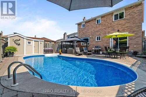 31 Nickel Crescent, Brampton, ON - Outdoor With In Ground Pool With Deck Patio Veranda With Exterior