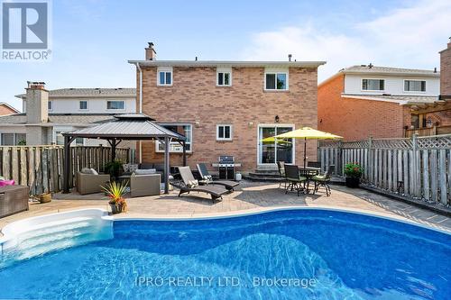 31 Nickel Crescent, Brampton, ON - Outdoor With In Ground Pool With Deck Patio Veranda With Exterior