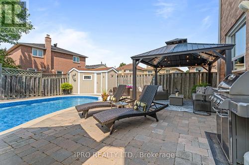 31 Nickel Crescent, Brampton, ON - Outdoor With In Ground Pool With Deck Patio Veranda With Exterior