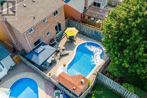 31 Nickel Crescent, Brampton, ON - Outdoor With In Ground Pool With Deck Patio Veranda