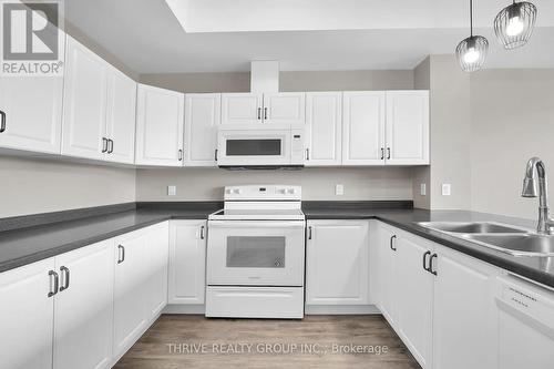 103 - 263 Butler Street, Lucan Biddulph (Lucan), ON - Indoor Photo Showing Kitchen With Double Sink