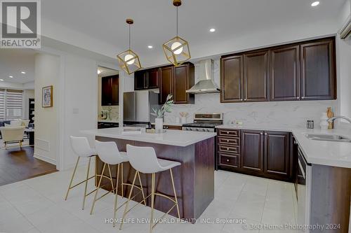 50 Lord Melborne Street, Markham, ON - Indoor Photo Showing Kitchen With Upgraded Kitchen