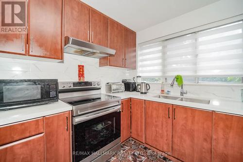 2 - 353 Driftwood Avenue, Toronto (Black Creek), ON - Indoor Photo Showing Kitchen With Double Sink