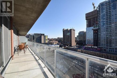 179 George Street Unit#806, Ottawa, ON - Outdoor With Balcony