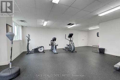 1008 - 1410 Dupont Street, Toronto (Dovercourt-Wallace Emerson-Junction), ON - Indoor Photo Showing Gym Room