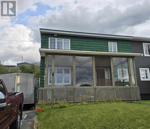 27 Carson Drive, Wabush, NL - Outdoor With Deck Patio Veranda