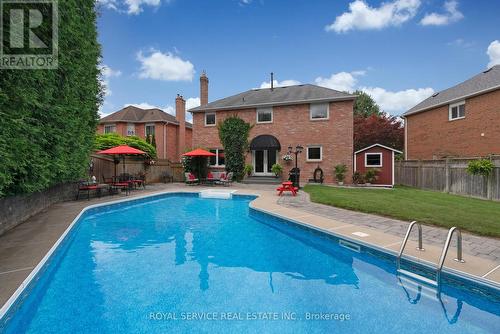 9 Wilcox Court, Whitby (Pringle Creek), ON - Outdoor With In Ground Pool With Backyard With Exterior