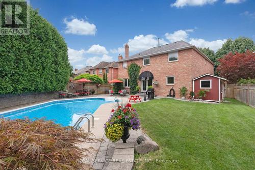 9 Wilcox Court, Whitby (Pringle Creek), ON - Outdoor With In Ground Pool With Backyard