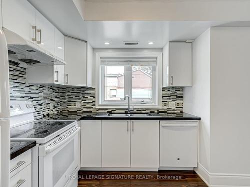 Main-250 Nairn Ave, Toronto, ON - Indoor Photo Showing Kitchen With Double Sink