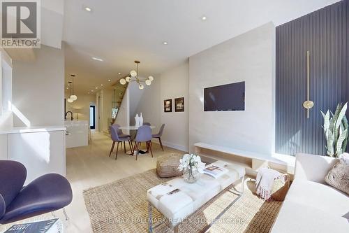 147 Parkmount Road, Toronto (Greenwood-Coxwell), ON - Indoor Photo Showing Living Room