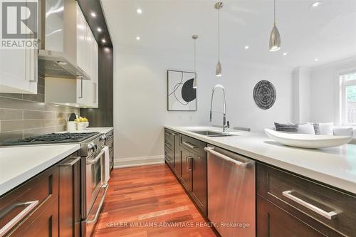 54 Woodville Avenue, Toronto (East York), ON - Indoor Photo Showing Kitchen With Double Sink With Upgraded Kitchen