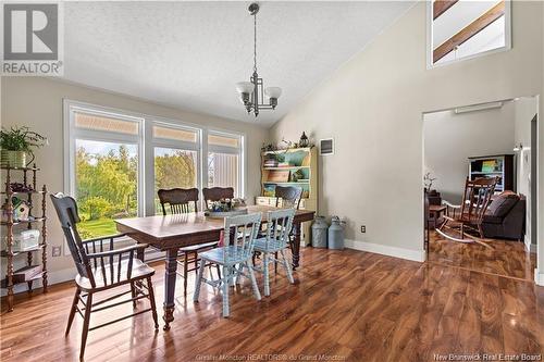 1067 Route 114, Lower Coverdale, NB - Indoor Photo Showing Dining Room