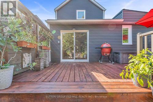 160 Hillside Avenue, Toronto (Mimico), ON - Outdoor With Deck Patio Veranda With Exterior