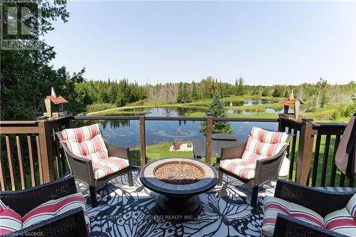 407047 Grey Road 4, Grey Highlands, ON - Outdoor With Body Of Water With Deck Patio Veranda