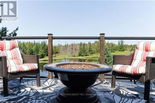 407047 Grey Road 4, Grey Highlands, ON - Outdoor With Body Of Water With Deck Patio Veranda