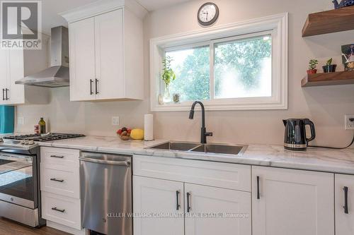 1081 Birchview Road, Douro-Dummer, ON - Indoor Photo Showing Kitchen With Double Sink With Upgraded Kitchen