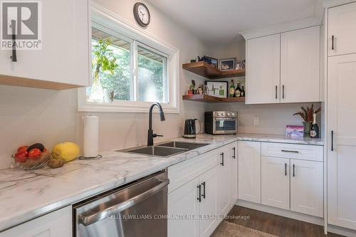 1081 Birchview Road, Douro-Dummer, ON - Indoor Photo Showing Kitchen With Double Sink