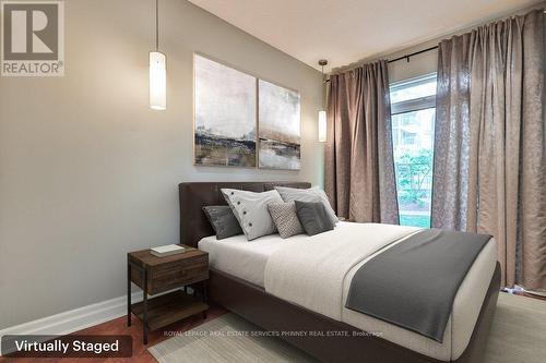 102 - 2121 Lake Shore Boulevard W, Toronto (Mimico), ON - Indoor Photo Showing Bedroom