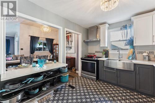 28 Richvale Drive S, Brampton, ON - Indoor Photo Showing Kitchen With Double Sink