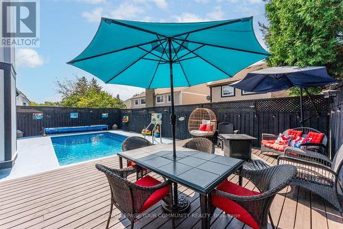 28 Richvale Drive S, Brampton, ON - Outdoor With In Ground Pool With Deck Patio Veranda With Exterior