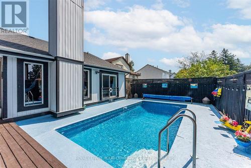 28 Richvale Drive S, Brampton, ON - Outdoor With In Ground Pool With Deck Patio Veranda With Exterior