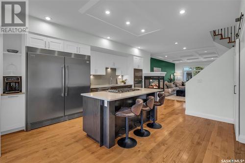 1318 15Th Street E, Saskatoon, SK - Indoor Photo Showing Kitchen With Upgraded Kitchen