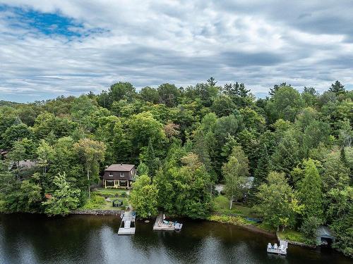 Photo aÃ©rienne - 18 Ch. Des Orioles, Sainte-Anne-Des-Lacs, QC - Outdoor With Body Of Water With View