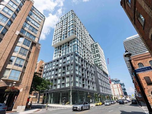 310-158 Front St E, Toronto, ON - Outdoor With Balcony With Facade