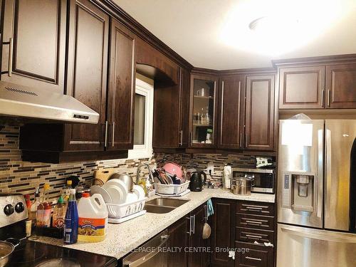 14 Shady Glen Rd, Toronto, ON - Indoor Photo Showing Kitchen With Double Sink