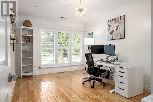 406 The Kingsway, Toronto (Princess-Rosethorn), ON - Indoor Photo Showing Office