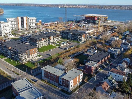 Vue d'ensemble - 6-505 Rue Des Commissaires, Trois-Rivières, QC - Outdoor With Body Of Water With View