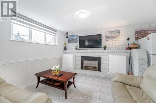 15 Bentwick Crescent, Toronto (Thistletown-Beaumonde Heights), ON - Indoor Photo Showing Living Room With Fireplace