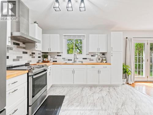 633 Main Street E, Shelburne, ON - Indoor Photo Showing Kitchen With Double Sink