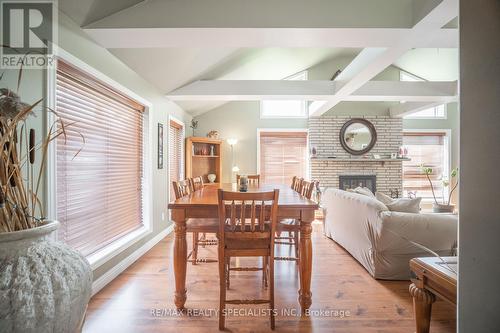 555136 Mono-Amaranth Town Line, Amaranth, ON - Indoor Photo Showing Other Room With Fireplace