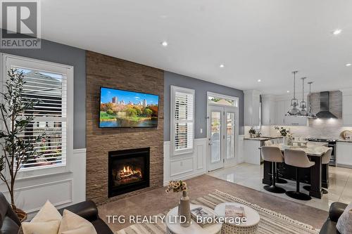 184 Varcoe Road, Clarington (Courtice), ON - Indoor With Fireplace