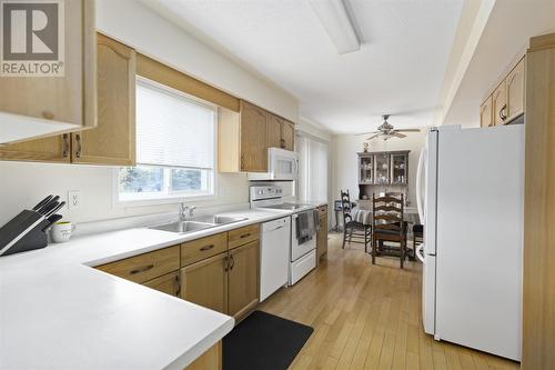 866 Lake St, Sault Ste. Marie, ON - Indoor Photo Showing Kitchen With Double Sink