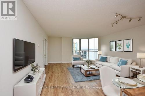 1208 - 140 Dunlop Street E, Barrie, ON - Indoor Photo Showing Living Room