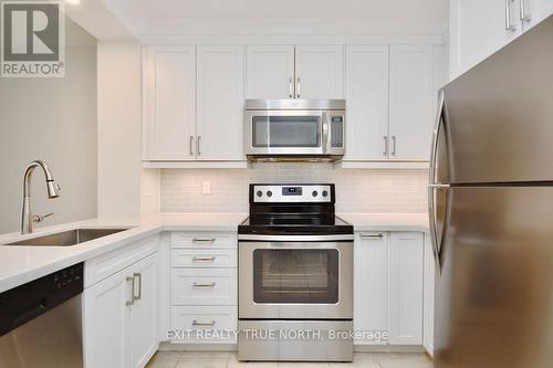 1208 - 140 Dunlop Street E, Barrie, ON - Indoor Photo Showing Kitchen With Stainless Steel Kitchen With Upgraded Kitchen