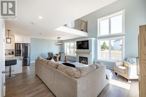 6 Shriners Road, St John'S, NL - Indoor Photo Showing Living Room With Fireplace