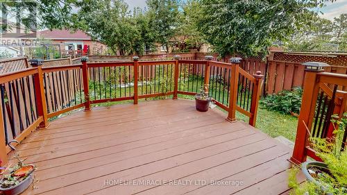 36 Mannel Crescent, Brampton, ON - Outdoor With Deck Patio Veranda With Exterior