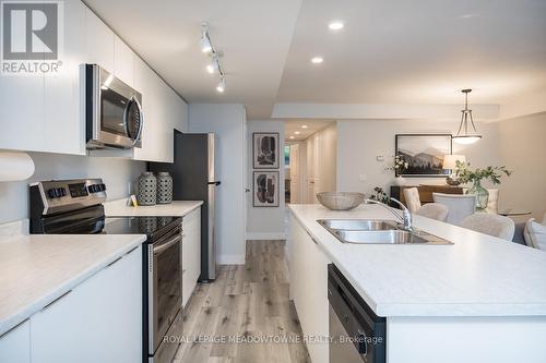 106 - 3058 Sixth Line, Oakville, ON - Indoor Photo Showing Kitchen With Stainless Steel Kitchen With Double Sink