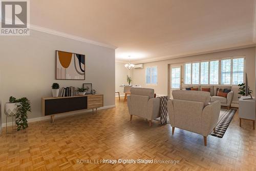 723 - 21 Dale Avenue, Toronto (Rosedale-Moore Park), ON - Indoor Photo Showing Living Room