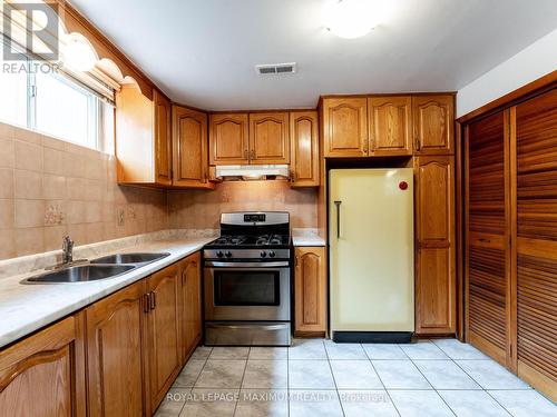 51 Warfield Drive, Toronto, ON - Indoor Photo Showing Kitchen With Double Sink