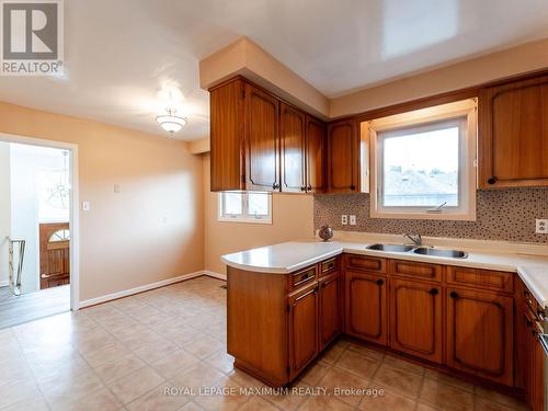 51 Warfield Drive, Toronto, ON - Indoor Photo Showing Kitchen With Double Sink