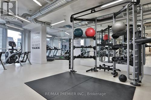 710 - 50 Bruyeres Mews, Toronto (Waterfront Communities), ON - Indoor Photo Showing Gym Room