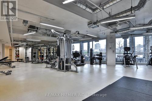 710 - 50 Bruyeres Mews, Toronto (Waterfront Communities), ON - Indoor Photo Showing Gym Room