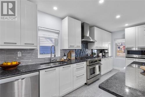 857 Thompson Boulevard, Windsor, ON - Indoor Photo Showing Kitchen With Upgraded Kitchen