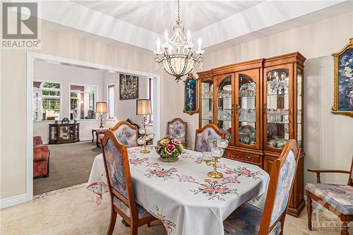 163 Yoho Drive, Kanata, ON - Indoor Photo Showing Dining Room