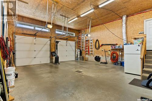 134 Aspen Village Drive, Emerald Park, SK - Indoor Photo Showing Garage