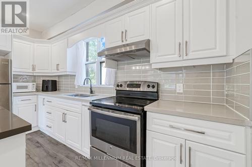 285 Borden Avenue, Kitchener, ON - Indoor Photo Showing Kitchen With Double Sink